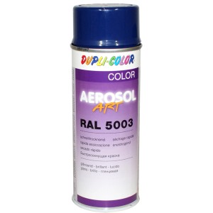 Vernice spray Dupli-Color RAL 5003 blu zaffiro, vernice spray lucida multiuso.