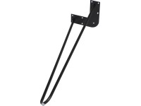 Tischuntergestell Hairpin Schwarz (HxB) 710 x 180 mm / 4 Stk.