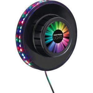 Lampe murale Easymaxx LED Galaxy avec changement de couleur et capteur sonore.