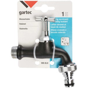 Gartec Aquajet Rubinetto Classic cromato per sistemi acqua fredda.