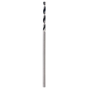 Punta elicoidale HSS Bosch PointTeQ, 1 mm, per foratura metallo.