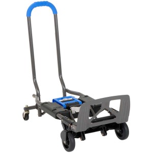 Cosco 2in1 carrello pieghevole per trasporto e stoccaggio, versatile.