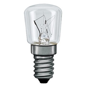 Paulmann Nachtlichtlampe E14, 7W, warmweiß, Birnenform. Speziallampe für Kühlschrank, Vitrine oder Lichterkette.