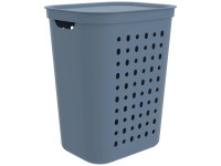 Rotho Wäschebox Jona Blaugrau 55 l inkl. Deckel