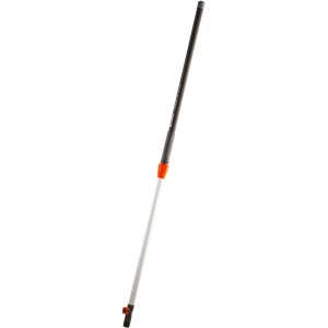 Manche télescopique Gardena combisystem, 90-145 cm, extensible pour un travail confortable.