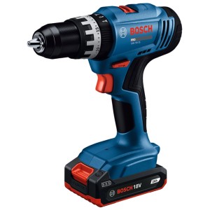 Avvitatore a percussione a batteria Bosch Professional GSB 18V-25 con batteria.