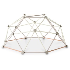 Exit Metal Climbing Dome Pastel, una cupola da arrampicata per bambini, adatta per uso interno ed esterno.