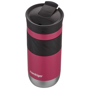 Contigo Thermobecher Byron 2.0, acciaio inox, rosa, 470 ml. Tazza termica isolata a prova di perdite.