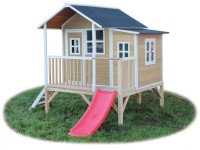 Exit Spielhaus Loft 350 Holz Natur