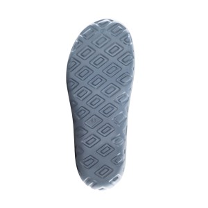 Semelle de la chaussure bleue Blackfox River, taille 37, avec motif losanges pour vêtements de jardin.