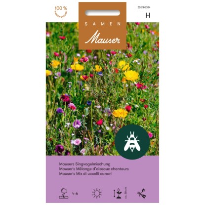 Samen Mauser Blumensamen Singvogelmischung