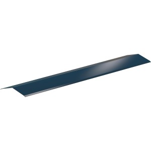 SDF Firstblech taglio, alluminio antracite, 200 mm x 2 m, per finitura tetto.