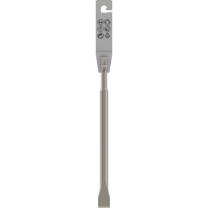 Scalpello piatto Bosch SDS-plus, 250 mm, color argento, con bordo tagliente piatto. Per lavori di ristrutturazione.