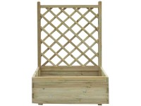 Blumenkasten mit Rankgitter (HxBxT) 140 x 90 x 40 cm