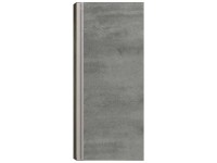 Hängeschrank York Zement / Griffe Chrom 70 x 30 cm