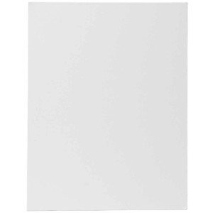 Cartone telato magnetico bianco, 7x9 cm, ideale per pittura acrilica e a olio.