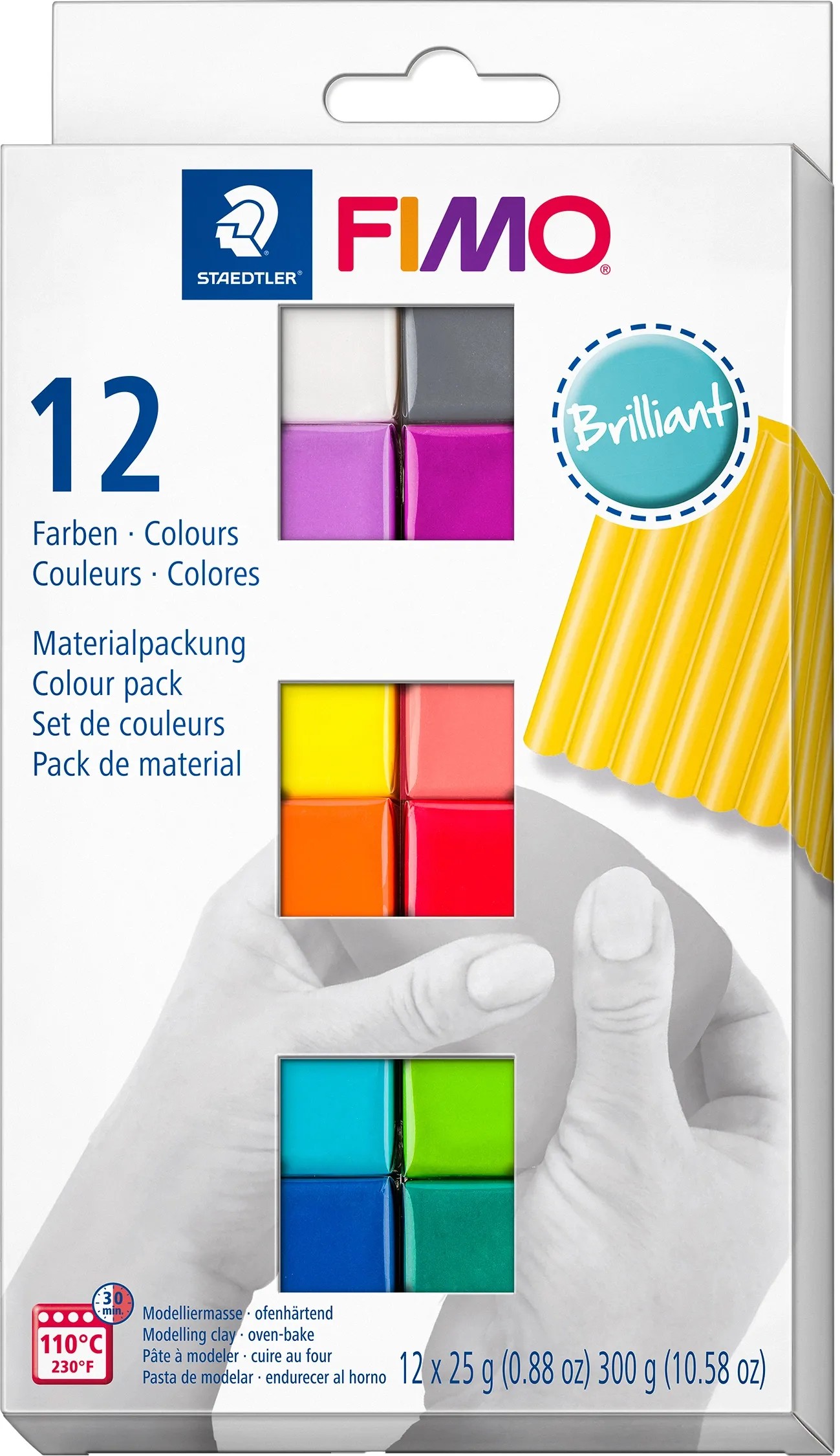 FIMO Soft – Set Di 6 Colori Argilla Polimerica Modellabile (Tonalità Primaverili) – 57g Cadauno – Made In Germany - 3