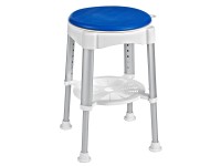 Ridder Rotierender Badhocker Ole Blau-Weiss (HxBxT) 37,3 x 41 x 11,5 cm Ridder Rotierender Badhocker Ole Blau-Weiss (HxBxT) 37,3 x 41 x 11,5 cm