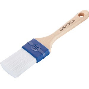 Pennello sverniciatore LUX, 50 mm, con setole in nylon e manico in legno per rimuovere le vernici.