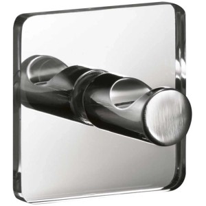 Kleine Wolke Haken Mirror Hooks, gancio a muro argentato per accessori bagno.