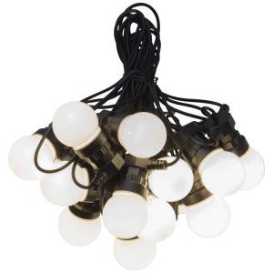 Guirlande lumineuse Star Trading Circus Small avec 20 LED blanc chaud mat pour intérieur et extérieur.