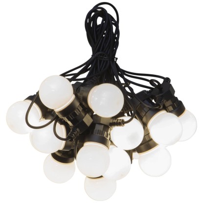 Star Trading Lichterkette Circus Small matt 20 LEDs / Gesamtlänge 8,55 m