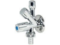 Waschgeräte-Ventil Schlauchverschraubung Eckventil 16,7 (R 3/8) x 10 x 20 mm