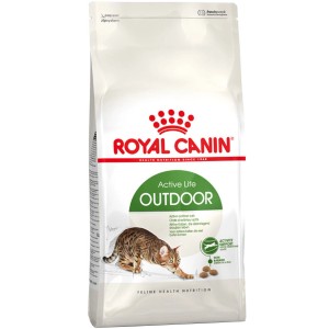 Royal Canin Outdoor, cibo secco per gatti attivi che vivono all'aperto, confezione da 4 kg.