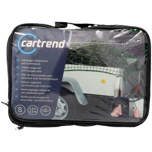 Rete per rimorchio Cartrend 2.2x1.5m con elastico in borsa. Accessorio per rimorchi auto per il fissaggio del carico.