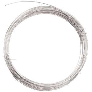Silberdraht 0,4 mm x 20 m für Schmuckbasteln und Deko.