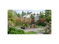 Vitavia Gewächshaus Triton 2500 Sicherheitsglas Schwarz 198 x 131 cm