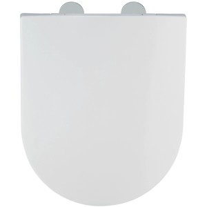Wenko Sedile WC Exclusive 11 in Duroplast bianco 37,5 x 45 cm