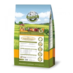 Bellfor Wildbach-Schmaus cibo secco per cani con salmone selvatico e trota, confezione da 7,5 kg.