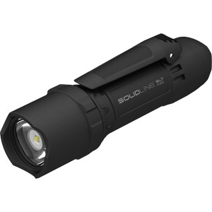 Lampe torche LED Solidline SL7 502233 noire avec clip.