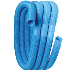 Tubo piscina Steinbach blu, diametro 32 mm, lunghezza 660 cm, arrotolato.