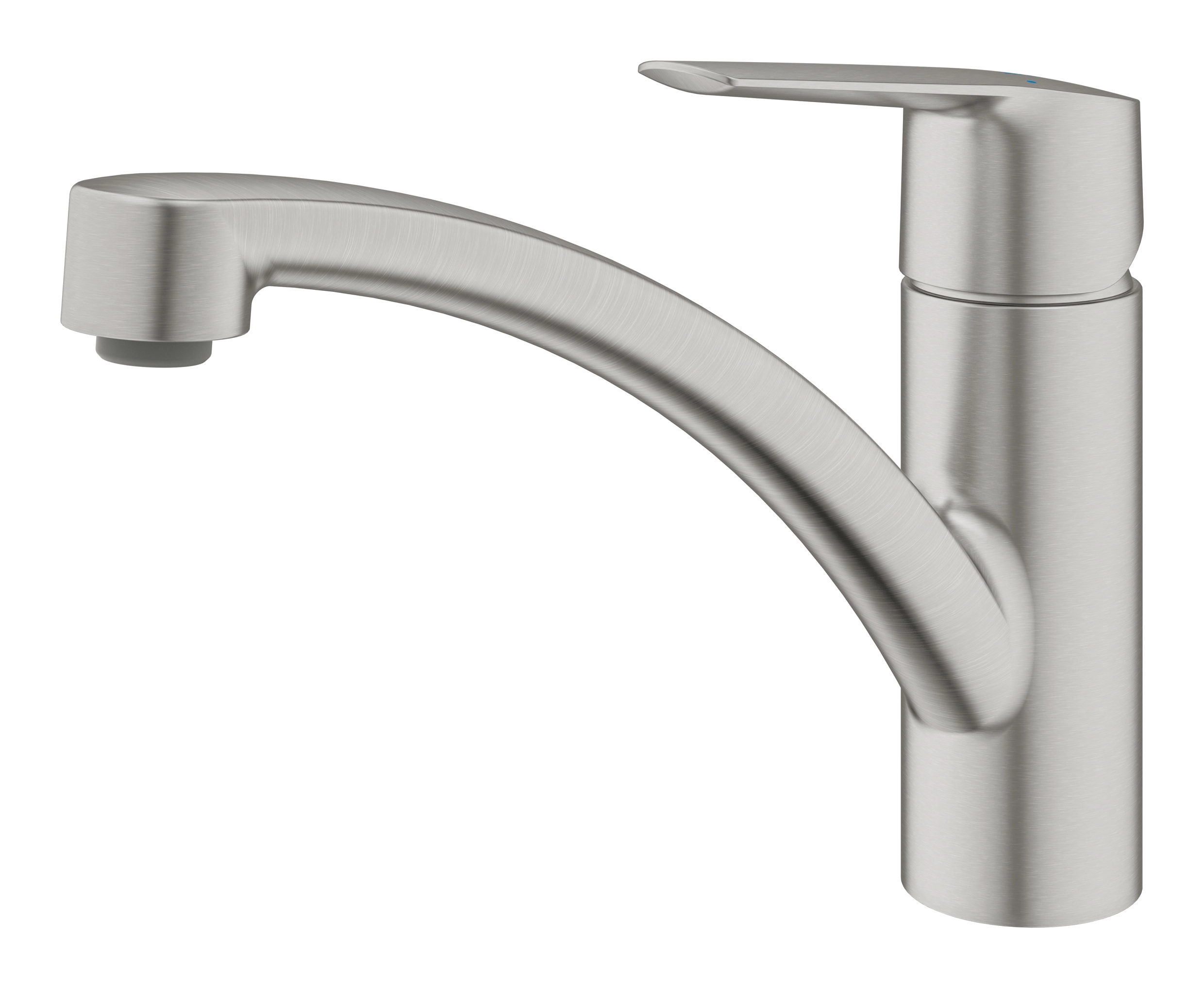 Grohe Miscelatore per lavello Start Supersteel con doccetta doppia  estraibile