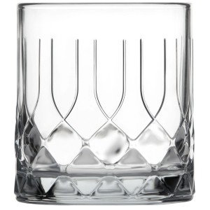 Set 4 bicchieri tumbler La Rochere Chicago, 34 cl, per whisky e altre bevande.