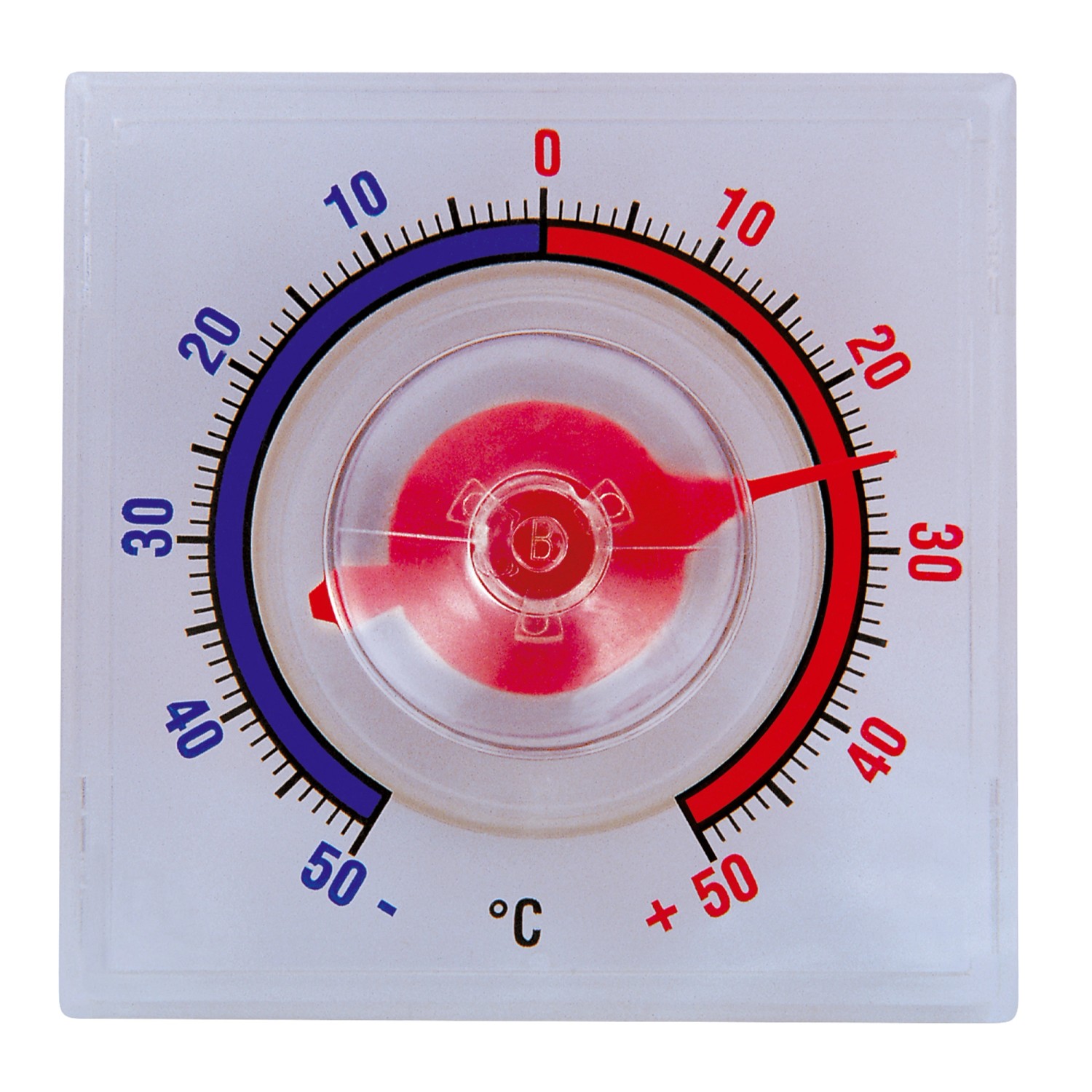 Digitales Thermometer für Außen mit Saugnapf