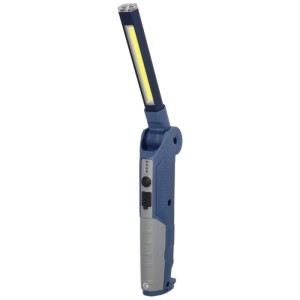 Cartrend Lampada da lavoro a LED WL500, 500 lm, pieghevole con indicatore livello batteria.