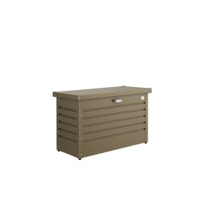 Biohort FreizeitBox 100, box universale in acciaio bronzo metallizzato, impermeabile, con serratura a cilindro.