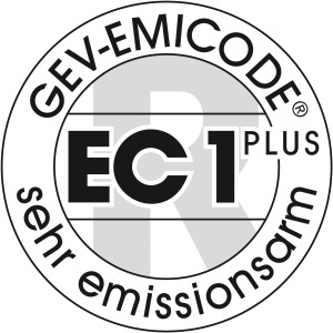 Prodotto a basse emissioni: schiuma da costruzione Soudal Füllen & Dämmen LOWMDI B2 con sigillo EC1 Plus.