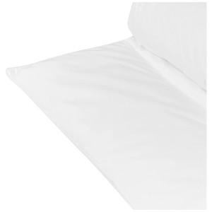 Piumone invernale bianco Howerla (200x220 cm) in poliestere, ideale per le notti fredde.