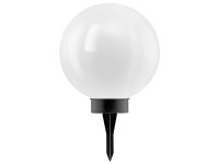 Eglo LED-Solarkugel mit Erdspiess Weiss Ø 25 cm