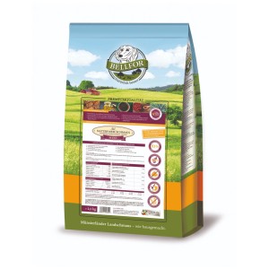 Bellfor Naturfarm-Schmaus Mini, alimento secco ipoallergenico per cani di piccola taglia, confezione da 2,5 kg.