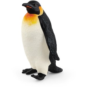 Figurine de pingouin Schleich Wild Life, détaillée et peinte à la main.