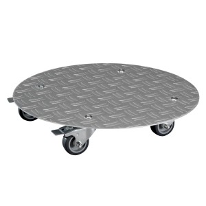Wagner Multi Roller Alaska, Ø 380 mm, base con rotelle con piastra mandorlata e 4 ruote.