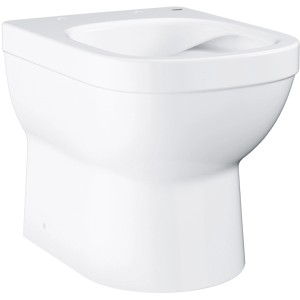 Grohe Euro Ceramic WC au sol, à fond creux, sans bride, blanc alpin.