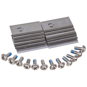 Lame di ricambio Worx WA0190, 12 pz, per robot tagliaerba Landroid, viti incluse.