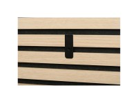 Denpanels Klammern Schwarz 12 x 8 cm / 2 Stk.