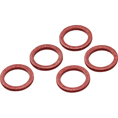 Guarnizione in fibra Ø 10 mm x Ø 14 mm 5 pz.
